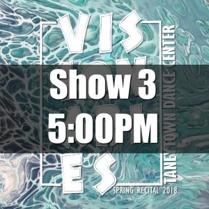 2018 Show 3 Tickets